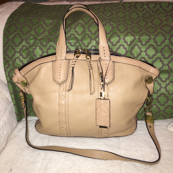 NWT ORYANY Taupe Trim Convertible Handbags